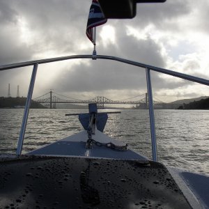 Media 'God parted the storm that hampered the Delta Bay Cruise so that all could return to Rio Vista.' in album 'Slow-N-Easy departing from Benicia headed to Rio Vista.'