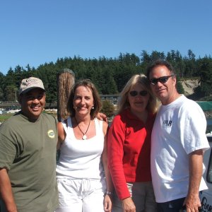 Jim and Joan of Wild Blue - Lopez Island