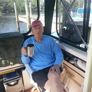 Coffee at Hontoon Landing Marina