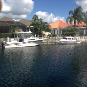 Two \"Retrievers\" at the dock