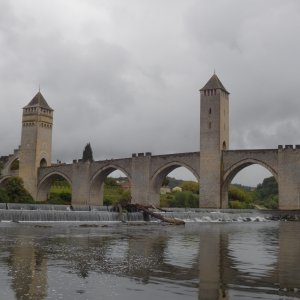 Some bridges were fortified (to keep out the English?).