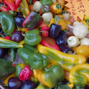 In our market guide, we could usually find a close by public market day to provision and people watch.  Much more entertaining than a grocery store.