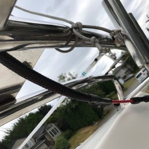 Media '10 gauge with MC4 connectors.' in album '100w flexible solar panel; not permanently installed.'