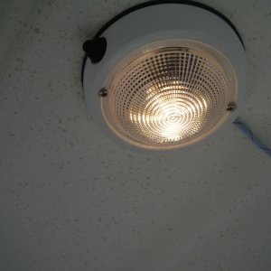 Cabin light LED with lens on.  Available from Bebi-Electronics, Fiji (2 for $71) (11MAR10)