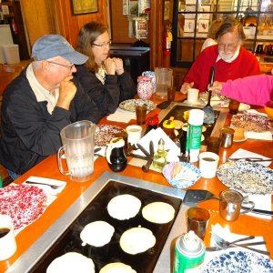 Breakfast at the old mill