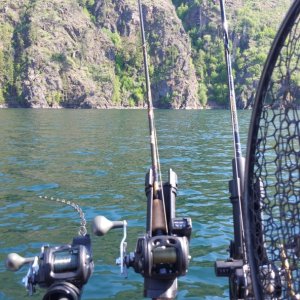 Fishing Pend Oreille Lake