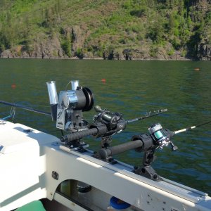 Planer Boards Fishing Pend Oreille Lake