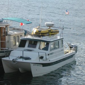 Amigo II at Port Neville, BC