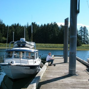 Docked at Swanson Harbor/First Mate