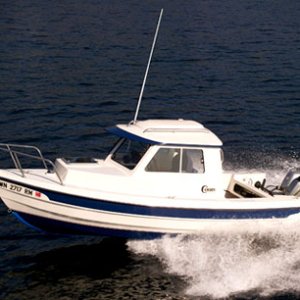 Media 'First boat, 2001 CD-16, Used in C-Dory Brochure Photo.  The factory borrowed our boat for their photo shoot. Three subsequent factory owners used the pictures as well.' in album 'First Boat, 2001 CD-16. - Used in C-Dory Brochure Photo.  The factory borrowed our boat for their photo shoot. Three subsequent factory owners used the pictures as well.'