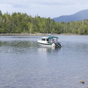 Media 'Oliver Cove, BC - DSC00142' in album 'First Boat, 2001 CD-16. - Used in C-Dory Brochure Photo.  The factory borrowed our boat for their photo shoot. Three subsequent factory owners used the pictures as well.'