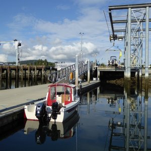 Launching at Cap Sante Marina in Anacortes Friday morning May 20th
