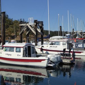 Some of the C-Brats at Friday Harbor on May 20th