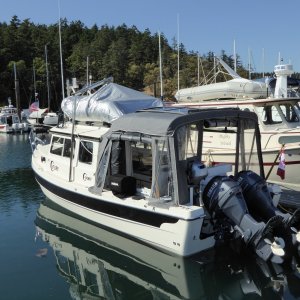 Some of the C-Brats at Friday Harbor on May 20th.  C-Fury has to be the most decked-out 22' Cruiser I've ever seen!