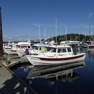 Some of the C-Brats at Friday Harbor on May 20th
