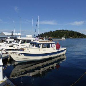 Some of the C-Brats at Friday Harbor on May 20th