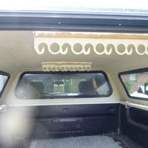 Media 'Rod Holders screwed to a strip of oak, then used 3m 5200 to secure oak to roof. Use rubber bands to hold rod tips in the V shaped areas. Been on for a couple of years and two round trips to Florida.' in album 'Rubberized removable protective guard has push button as the gauge will hold pressure. Button releases it or hold button to release air and the gauge will read what it is dropping down to. Sells for about 21.00 dollars. Works great. I have no interest in the company,assembled in the U.S.A.
http://www.getagauge.com/'