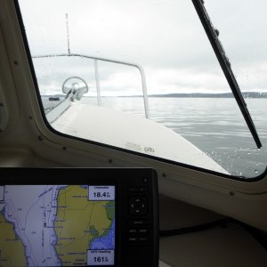 Heading South down Saratoga Passage