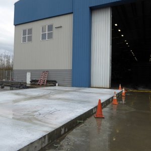 Media 'First half of slab replacement now complete and curing.' in album 'Leaving Twin Bridges Saturday morning for a Whale Watching trip March 25th'