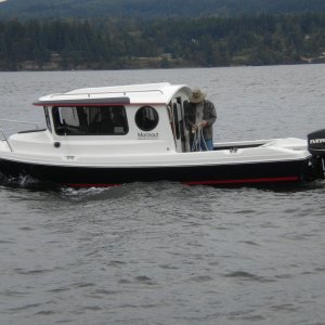 Marinaut 215 on one of many demo rides.
Sweet!