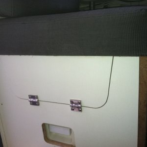 access to porti potti handle