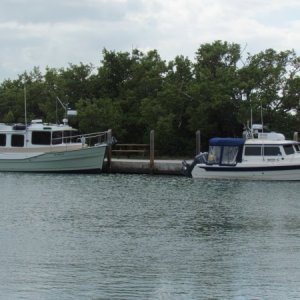 Illusions and Will-C on the wall at Bahia Honda March 12th 2012