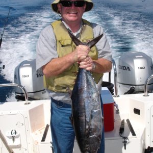 1st Albacore trip in Tom Cat