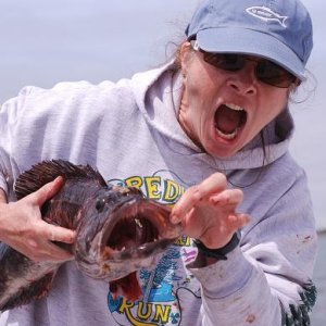 Marlene imitating ling cod
5/10/2008