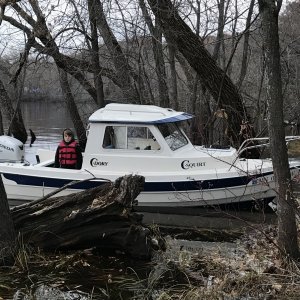 Late autumn, no ramp dock