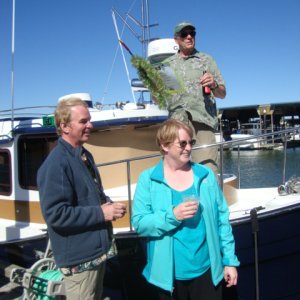 Media 'Paul & Amy and Rev. Barry' in album 'Sweet Pea  R25 Tug Christening'
