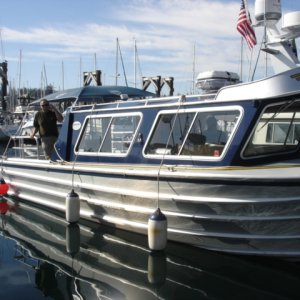 John & Kathy Schuler
came to the FH CBGT
with their new boat
PARADISE. Former owners
of CD25 CLARA.