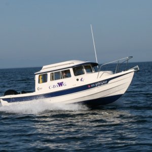 Media 'C-Dawg conquering the Straits of Juan de Fuca!' in album 'Friday Harbor'