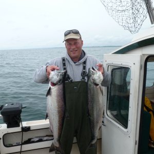 Media 'A limit of Chinook salmon at Westport!
June 2012' in album 'A limit of Chinook salmon at Westport!
June 2012'