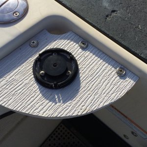 Media 'Mount for Garmin Chartplotter in cockpit' in album 'The Beagle at her berth in Westport'