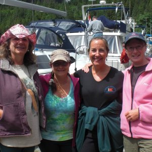 Liz "Anytime Baby", Rhonda "C-Fury", Caryn "C-Dancer", Andrea "Nomad".
