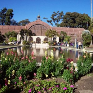 Media 'Balboa Park atrium holding unbelievable variety of plants San Diego' in album 'Boathouse restaurant'