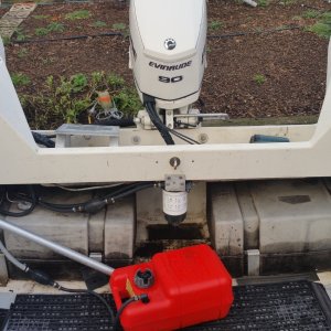 Orig rear deck, original tanks