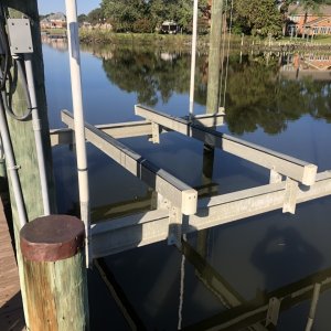 Media 'Cape Cruiser Boat Lift 1' in album 'Boat lift for the new OSPREY'