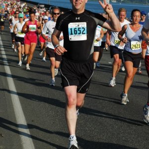 Seafair Marathon Relay Leg 1 - proof I was there!