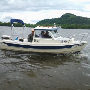 Kate England's 1st time as the Captain of Lil Sis