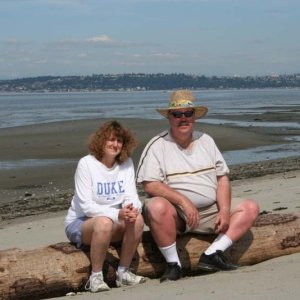 Kathy and I at Blake Island, WA June 2008
