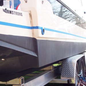 Starboard Side Low Paint Line.
