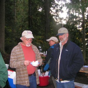 (Pat Anderson) Terry (Rock-C) & Mike (Tyboo), Rene (Primative) in background