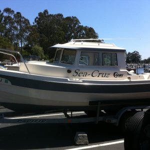 Christening of "Sea Cruz" in Santa Cruz harbor