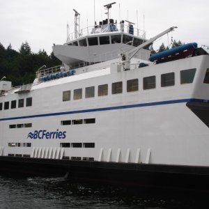 Ferry arriving Snug Cove