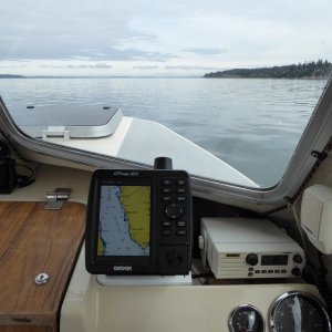 Heading North along Camano Island.