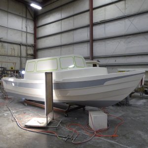 09 - Factory Tour 7-5-2016 - Big C progress - from this point it will be completed in 3 weeks, ready for dealer pickup and rigging