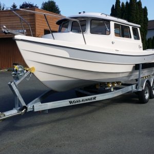 Just found this photo of delivery at Master Marine on August 5th 2016.