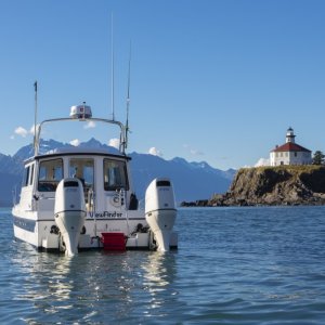 At Eldred Rock Lighthouse, Lynn Canal