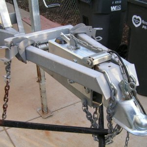 (Dora~Jean) Equalizer Hitch Assy installed by Pacific Trailers, CD25.